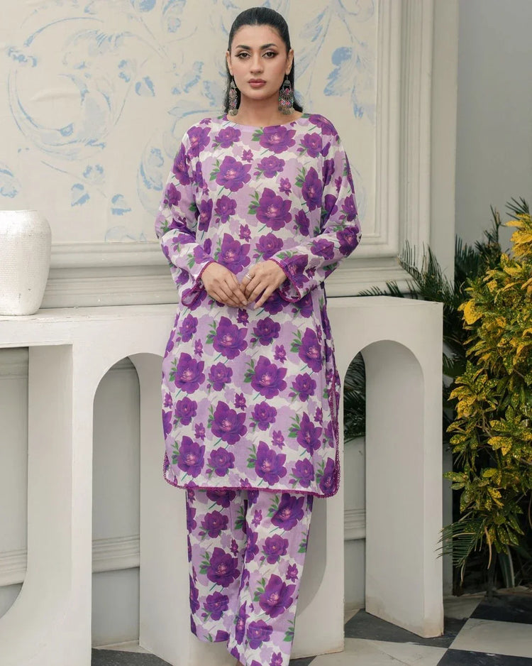 Ready to Wear stitched lawn dresses for women by Sahraa